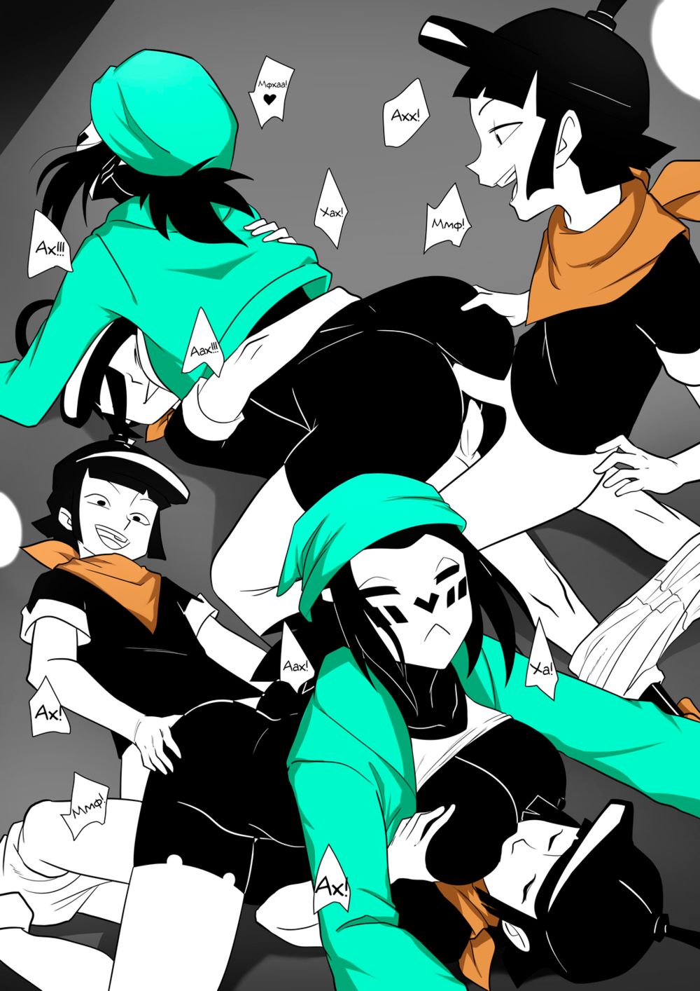 Правило 63 Mime and Dash (Rule 63 Mime and Dash) - Страница 6