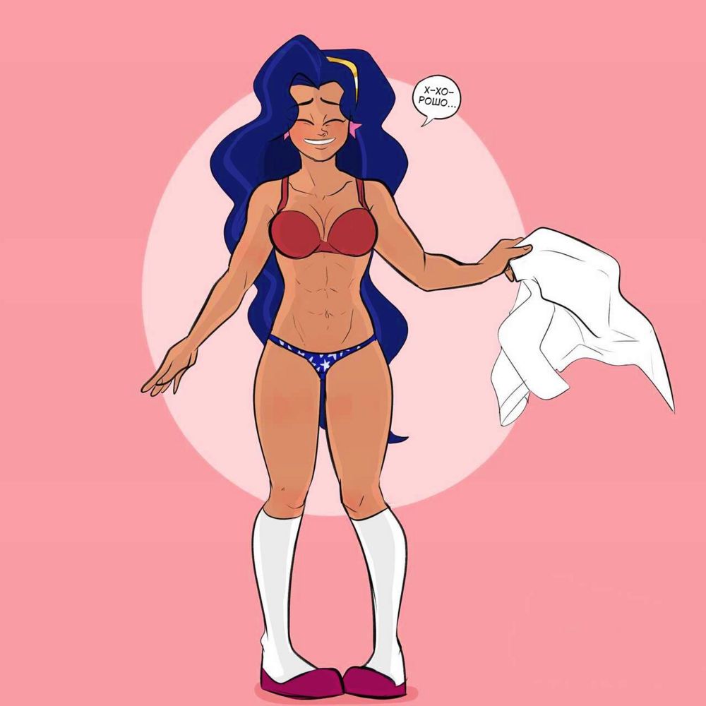 DC SuperHero Girls Stripgames - часть 7 (Игра на раздевание: Диана) - Page 8