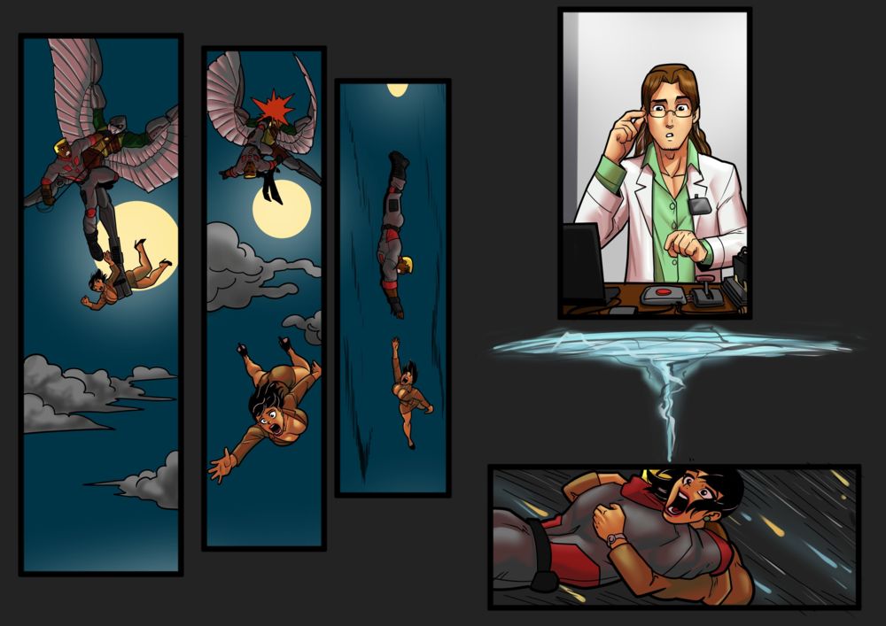 Геройские истории: Гости из Бездны (Hero Tales Comics - Visitors from the Void) - Pagina 5