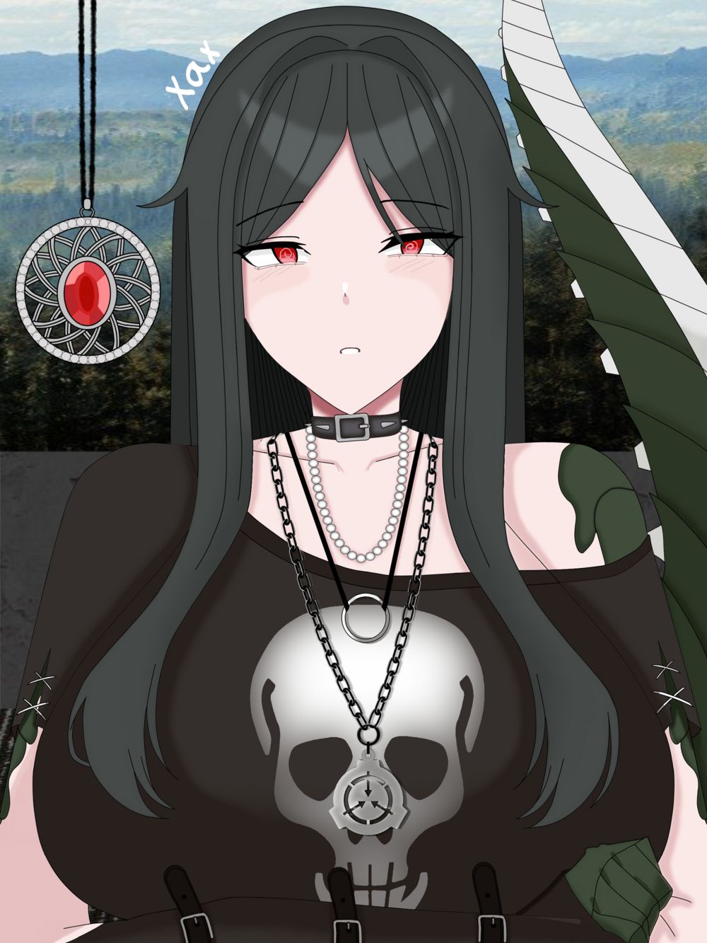 SCP-682 Особь женского пола (SCP-682 Female - Doujinshi) - Pagina 8