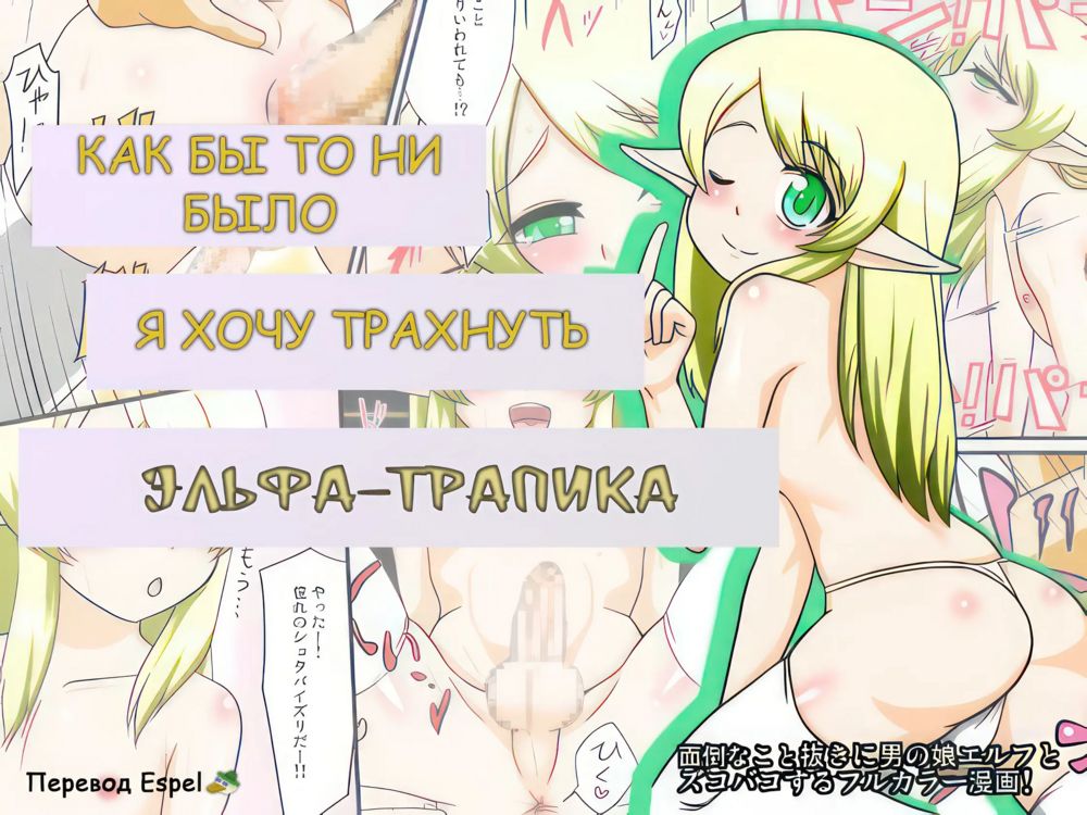 Tonikaku Ore wa Otokonoko Elf to Ecchi ga Shitainda (Как бы то ни было я хочу трахнуть Эльфа-трапика) - Strona 1