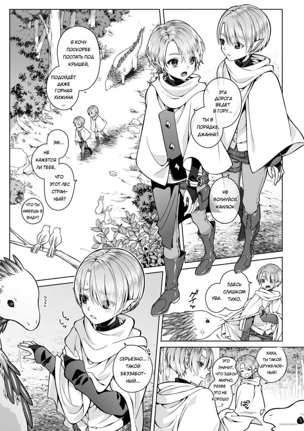 Испытания близнецов-эльфов - Глава 1 (The Twin Elves' trials) - Page 2