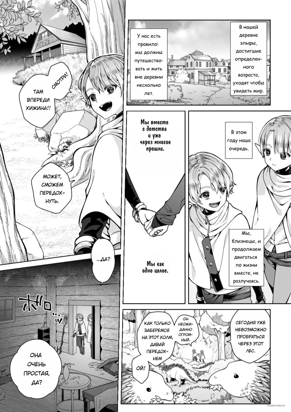 Испытания близнецов-эльфов - Глава 1 (The Twin Elves' trials) - Page 3
