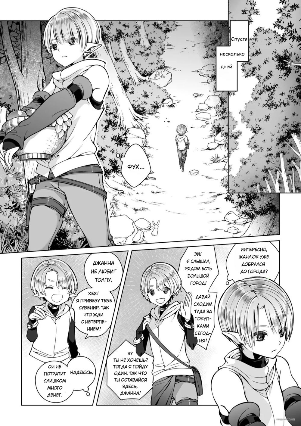 Испытания близнецов-эльфов - Глава 1 (The Twin Elves' trials) - Page 5