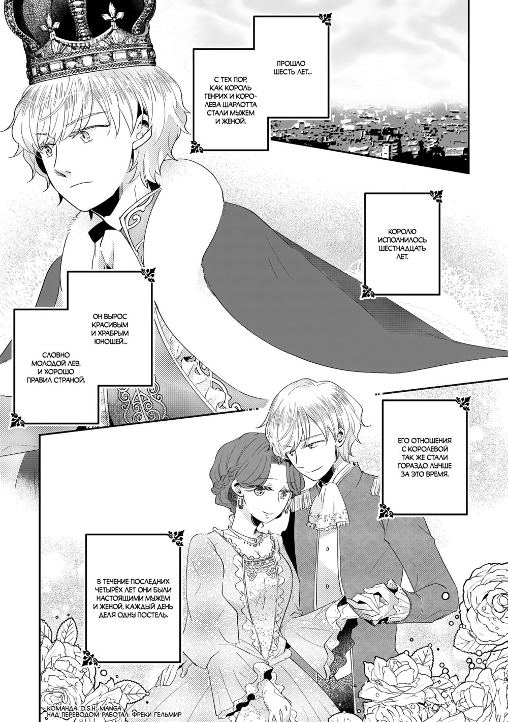 Король-юнец и его взрослая королева - часть 2 (The Boy King and His Older Queen. Ch. 2) - صفحة 1